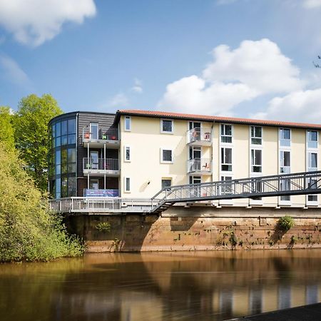 Hotel Weserschloesschen ニーンブルク エクステリア 写真